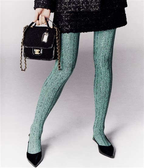 chanel hosiery socks